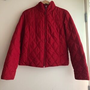 Dulon Nylon & Fur Reversable Jacket Size M